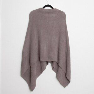 Barefoot Dreams Poncho Style 602 Taupe One Size